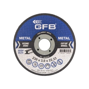 Gfb Metal Kesici Taş 230x3,0x22,23 - 5 Adet - GFB2357