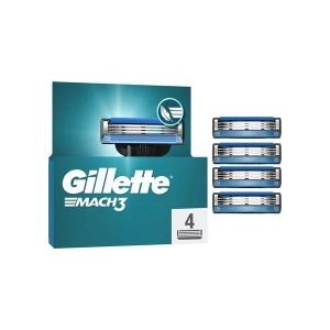 Gillette Mach3 Yedek Tıraş Bıçağı 4lü Kadınlar İçin Hassas Tıraş Özellikleriyle Güçlü Performans