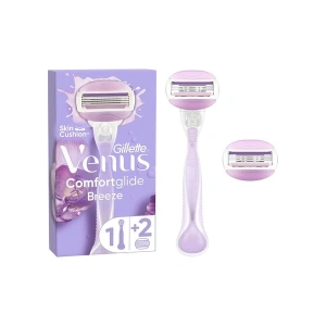 Gillette Venus Comfort Glide Breeze Tıraş Makinesi + 2 Adet Yedek Başlık