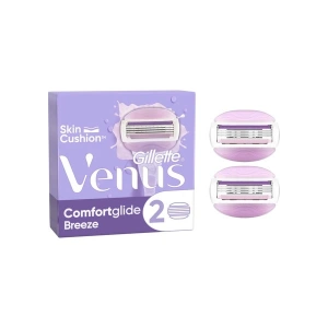Gillette Venus Comfortglide Breeze 2 Adet Yedek Başlık Hassas Cilt Dostu Kadın Tıraş Ürünü