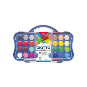 Giotto Sulu Boya 23mm 36 Renk Plastik Kutu Set