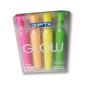 Gıpta Fosforlu Neon 4lü Kalem Set F157500