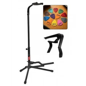 Gitar Standı ve Aksesuar Paketi ile Pratik Kullanım