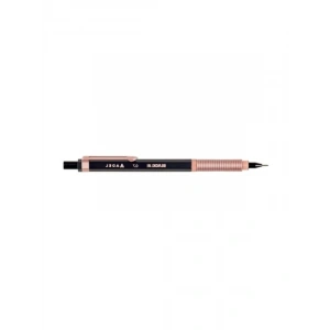 Gizlenebilir Metal Uçlu Versatil Kalem - Siyah-Rose, 0.7 mm