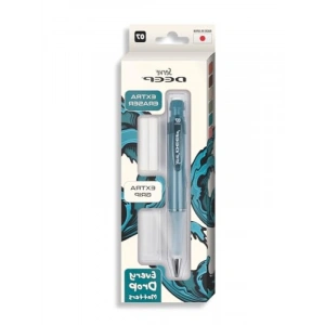 Gizlenebilir Uç Mekanizmalı Versatil Kalem Seti - 0.7 mm Okyanus Mavisi