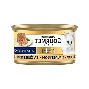 Gold Kıyılmış Hindili Yaş Kedi Maması, Yetişkin, 85 g