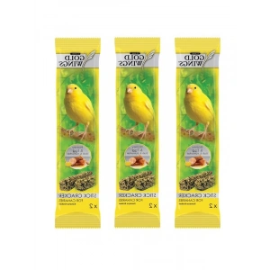 Gold Wings Classic Kanarya Krakeri, 120 gr x 3 Adet