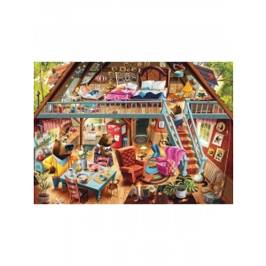 Goldilocks Temalı 1000 Parça Yapboz