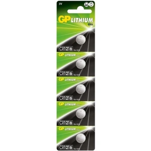Gp CR1216-C5 3V Lityum Düğme Pil 5li Paket