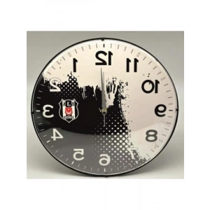 Grafikli Duvar Saati - Lisanslı Tasarım