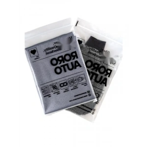 Gri Mikrofiber Oto Cam Bezi ve Araba Yıkama Eldiveni Seti 50x70 cm