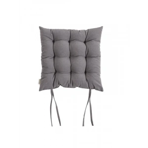 Gri Renkli 50x50 cm Sandalye Minderi