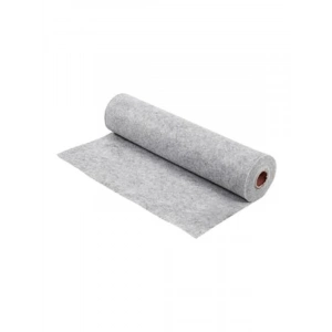 Gri Renkli İnce Keçe Kumaş, 1 mm Kalınlık, 100x100 cm