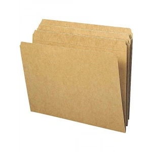 Güçlendirilmiş Düz Kesim Tab Dosya Klasörü - 100 Adet