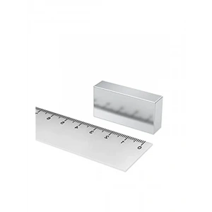 Güçlü Çekim Kapasitesine Sahip Neodyum Mıknatıs, 40x20x10 mm