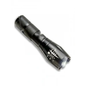 Güçlü LED El Feneri, 10W, 5 Mod, Zoom Özellikli