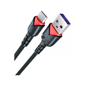 Gül Desenli 1 MT TYPE-C Araç Şarj Kablosu