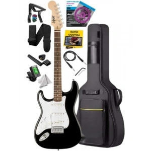 Gül Kasa Elektro Gitar Seti - Strat Tasarımı