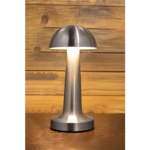 Gümüş Dokunmatik Dim Edilebilir Masa Lambası ile Şık Aydınlatma