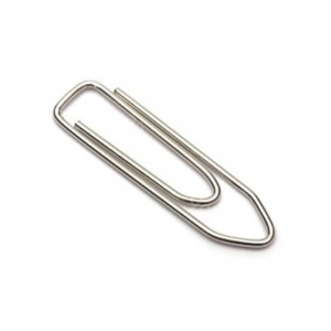 Gümüş Metal Ataş Seti - 100 Adet, 25 mm