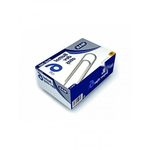 Gümüş Metal Battal Tip Ataş, 30 Adet