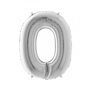 Gümüş Renk Folyo Balon, 16 İnç (36 CM)