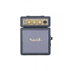 Gümüş Renkli Mini Amplifikatör ile Taşınabilir Ses Keyfi