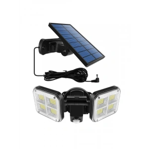 Güneş Enerjili 120 LED Aydınlatma, 20W Güç ile