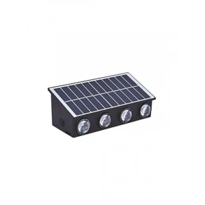 Güneş Enerjili 20W LED Aplik Dış Mekan Duvar Lambası, IP65