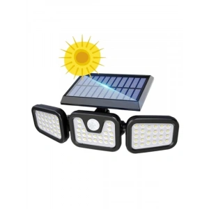 Güneş Enerjili 3 Taraflı Hareket Sensörlü LED Aydınlatma
