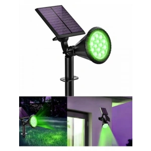 Güneş Enerjili Bahçe Aydınlatma Lambası, 18W Su Geçirmez
