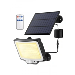 Güneş Enerjili Hareket Sensörlü LED Aydınlatma (228 Boncuk)