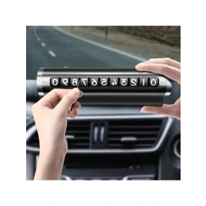 Güneşe Dayanıklı Alüminyum Araç İçi Parkmatik - Çevirmeli Numaratör