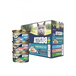 Gurme Kedi Maması - Postbiyotiklerle Zengin, 12 x 85 g