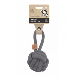 Güvenli Çekmeli Örgü Top Oyuncak (11 cm)