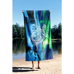 Hafif Plaj Havlusu, Kum Tutmaz, 75x130 ve 90x150 cm Seçenekleri