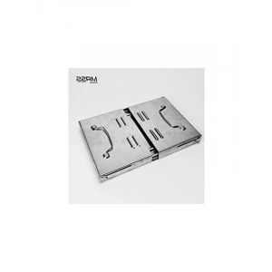 Hafif ve Katlanabilir Galvaniz Mangal - Kolay Taşınabilir Tasarım