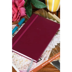 Haftalık Ajanda, 13x21 cm, Sert Kapak, Ivory Renk