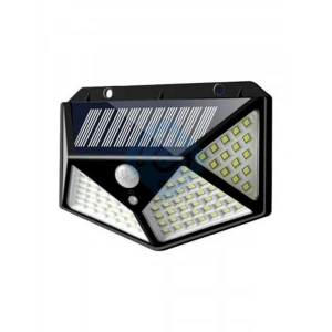 Hareket Sensörlü Güneş Enerjili Bahçe Aydınlatması, 100 LED ve 3 Mod