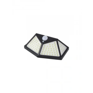Hareket Sensörlü Güneş Enerjili Bahçe Aydınlatması, Su Geçirmez, 100 LED, Beyaz Işık