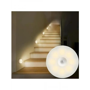Hareket Sensörlü Şarjlı LED Lamba | Banyo ve Mutfak İçin Otomatik Aydınlatma