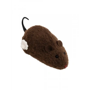 Hareketli Fare Şeklinde Peluş Kedi Oyuncağı, Zihinsel Uyarım İçin