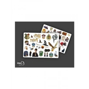 Harry Potter Temalı Sticker - 54 Adet, 2-5 cm Arası