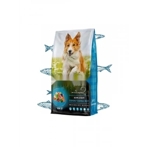 Hassas Yetişkin Köpekler İçin Balıklı ve Pirinçli Kuru Mama, 12 Kg