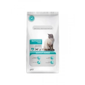 Hassas Yetişkinler İçin Somonlu Kedi Maması