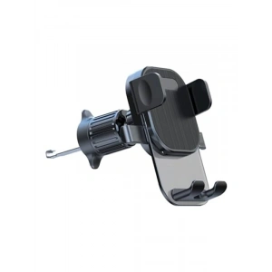 Havalandırma Tip Kancalı Telefon Tutucu, Siyah Parlak Tasarım