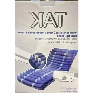Havalı yatak, boru tipi tasarımı ile pratik ve konforlu