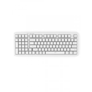 Hawk Gaming HK210 Membrane Rainbow Type C Kablolu Full Türkçe Gaming Klavye (Beyaz)