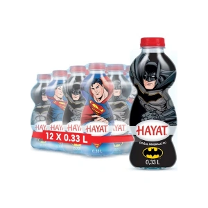 Hayat Maskot Su Süperman & Batman 12X330 ml