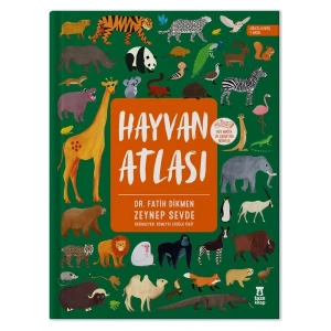 Hayvan Atlası (Dev Harita ve Çıkartma Hediyeli) - Dr. Fatih Dikmen